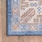 Nuloom Norma Machine Washable Traditional Medallion Area Rug 4ft x 6ft BIRV24A-406 - alternate 5